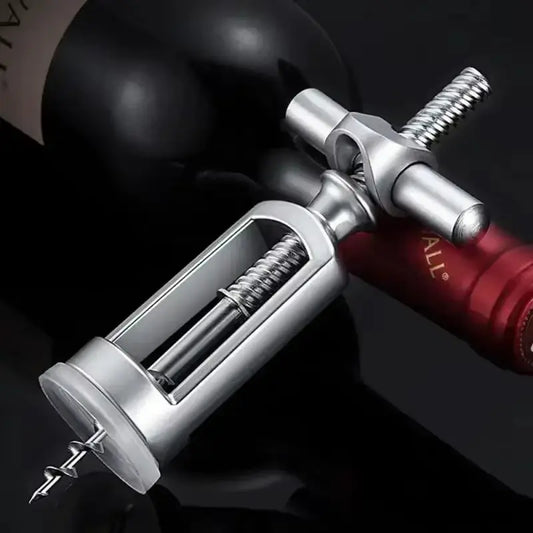 Portable Zinc Alloy Red Wine Opener Corkscrew