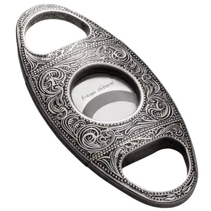 Retro Stainless Steel Cigar Cutter Double Cut
