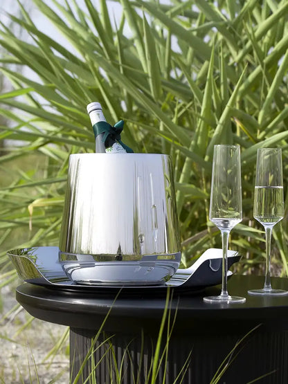Luxury Double Layer Ice Bucket Stainless Steel Champagne Bucket