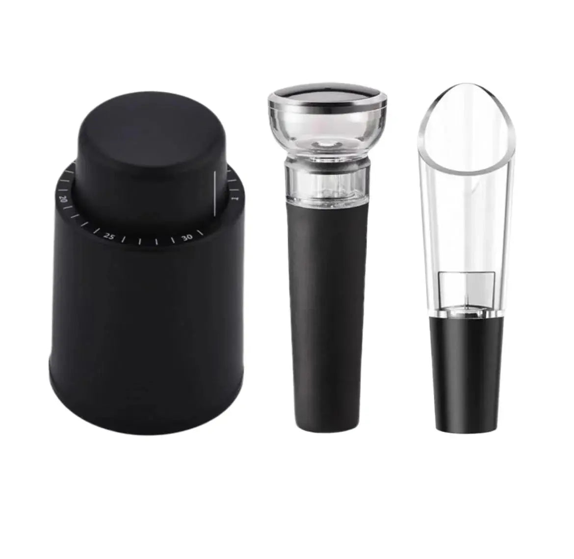 Vacuum Wine Stopper Stainless Steel Wine Savers Vacuum Pump