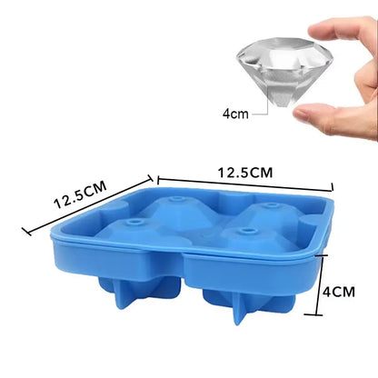 3D Silicone Ice Cube Tray