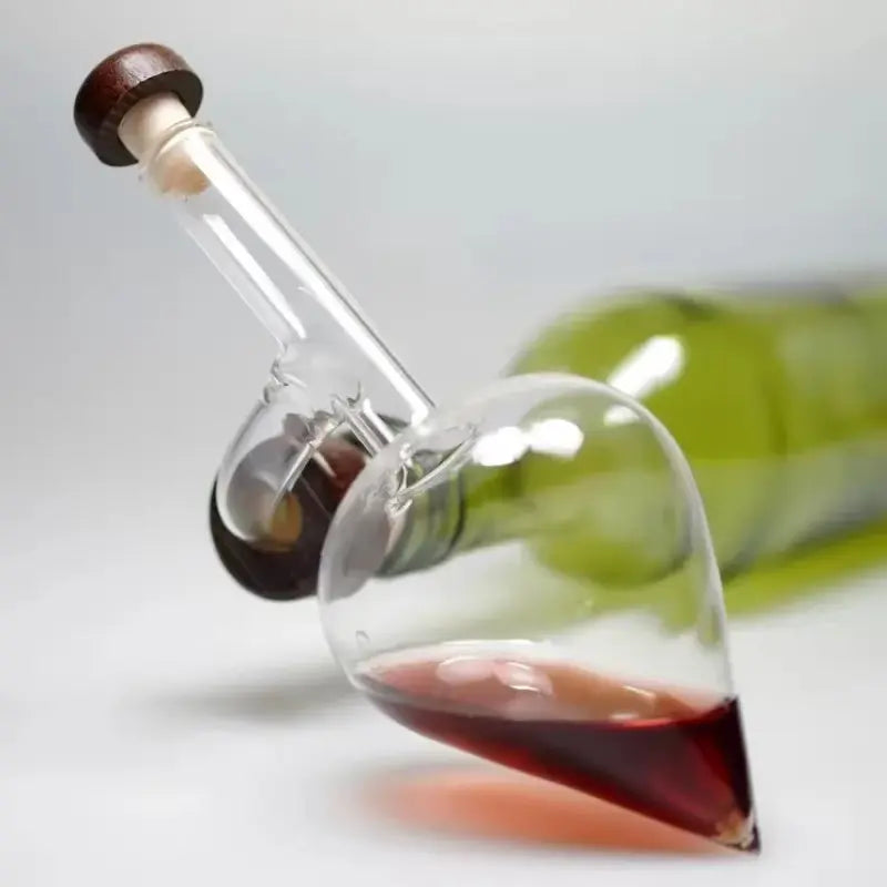 Peach-Shaped Red Wine Aerator & Portable Pourer