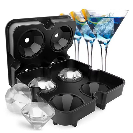 3D Silicone Ice Cube Tray
