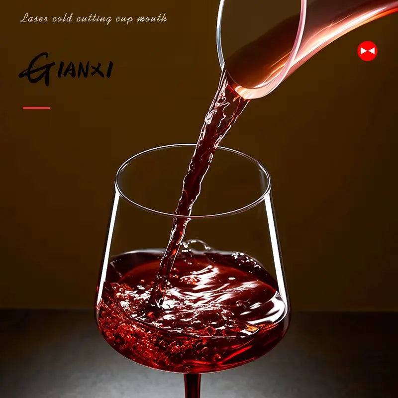 460ml Lead-Free Crystal Burgundy Wine Glass