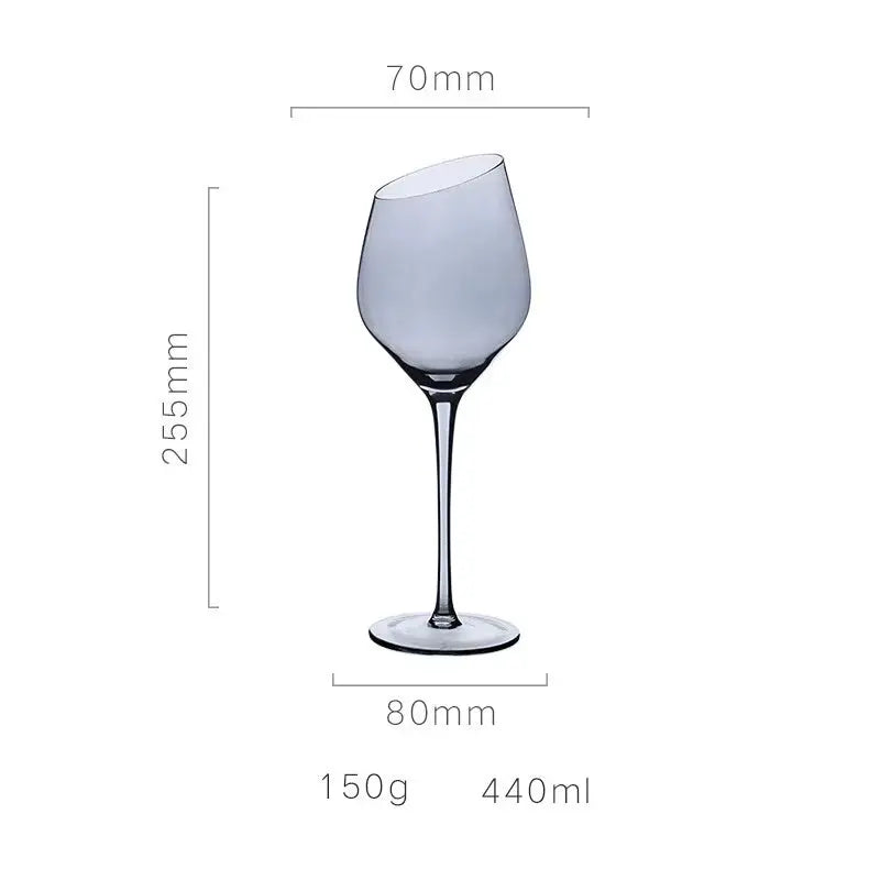 Nordic Style Color Changing Crystal Champagne Glasses