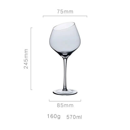 Nordic Style Color Changing Crystal Champagne Glasses