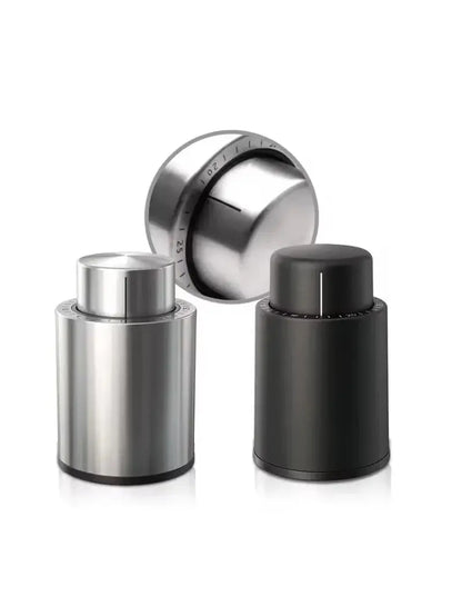 Vacuum Wine Stopper Stainless Steel Wine Savers Vacuum Pump