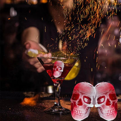 Skull Ice Cube Tray - 3D Silicone Mold 4/6