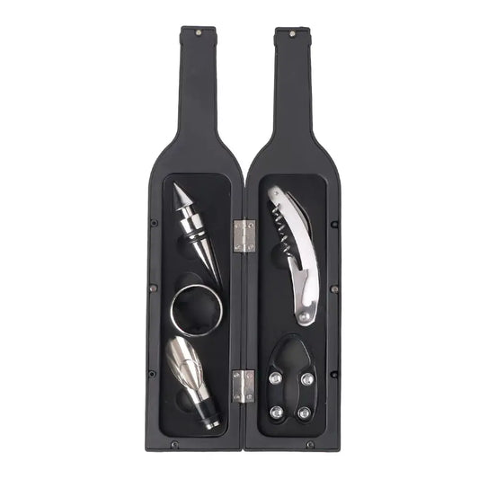 Premium 5-Piece Wine Opener Accessories Gift Set