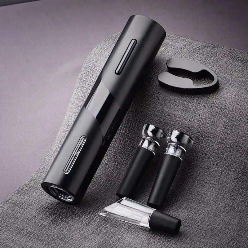 Electric Wine Opener Set - Automatic Charging & Battery Powered
