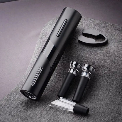 Electric Wine Opener Set - Automatic Charging & Battery Powered