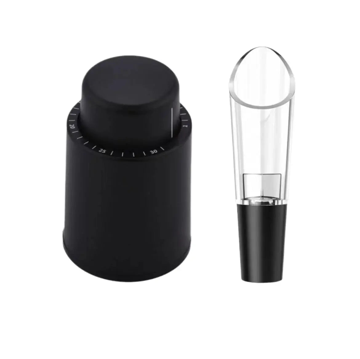 Vacuum Wine Stopper Stainless Steel Wine Savers Vacuum Pump