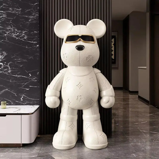 XXL Stylish Bear Scultpure 78-98cm (Various Colors)