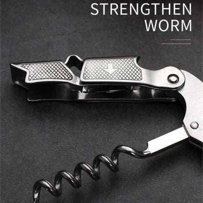 Wood Handle Corkscrew Wine Opener Gift Set