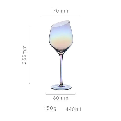 Nordic Style Color Changing Crystal Champagne Glasses
