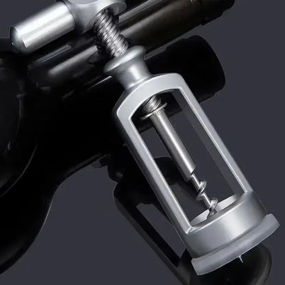 Portable Zinc Alloy Red Wine Opener Corkscrew