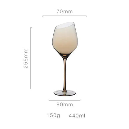 Nordic Style Color Changing Crystal Champagne Glasses