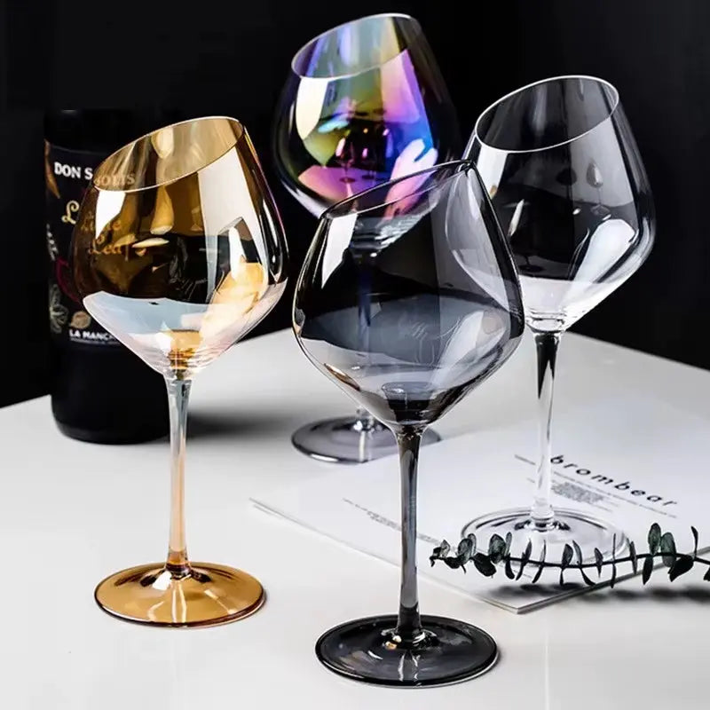 Nordic Style Color Changing Crystal Champagne Glasses