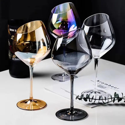 Nordic Style Color Changing Crystal Champagne Glasses