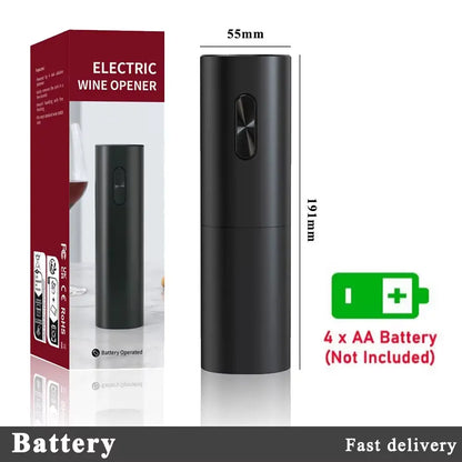 Electric Wine Opener Set - Automatic Charging & Battery Powered