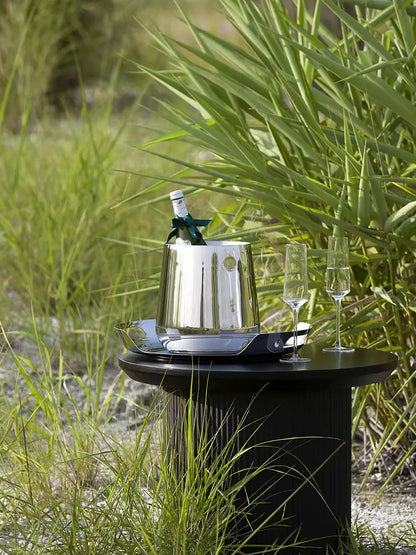 Luxury Double Layer Ice Bucket Stainless Steel Champagne Bucket