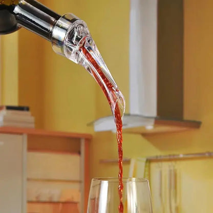 Premium Wine Aerator Pourer with Decanter Cap & Spout Dispenser