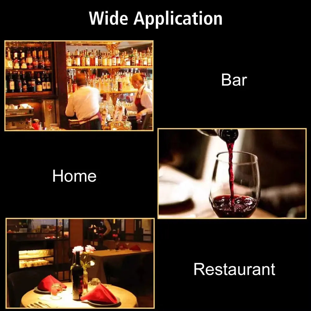 4-in-1 Stainless Steel Wine Chiller Stick with Pourer, Stopper, and Cutter
